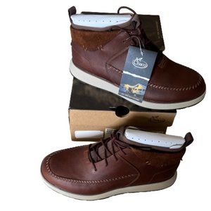 Mens Chaco Dixon Mid Boots Toffee Brown 8.5 New in Box